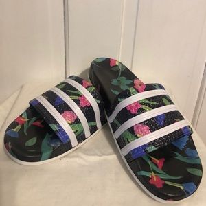 Adidas Adilette Floral Slides